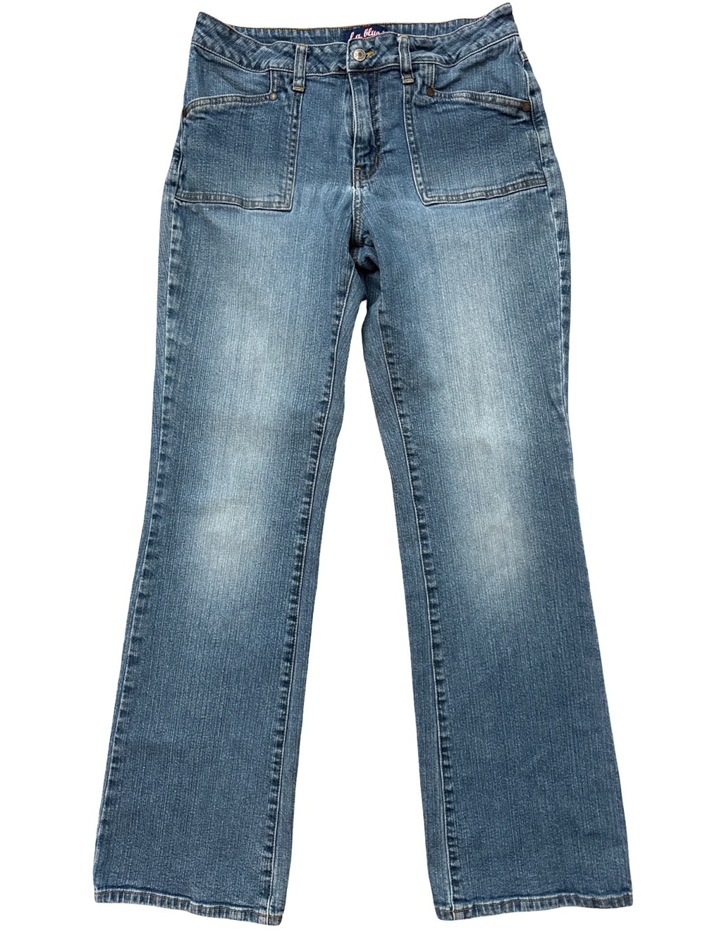 Vintage Y2K L.A. Blues Low Rise Sexy Women’s Denim Flare Leg Jeans Size 8